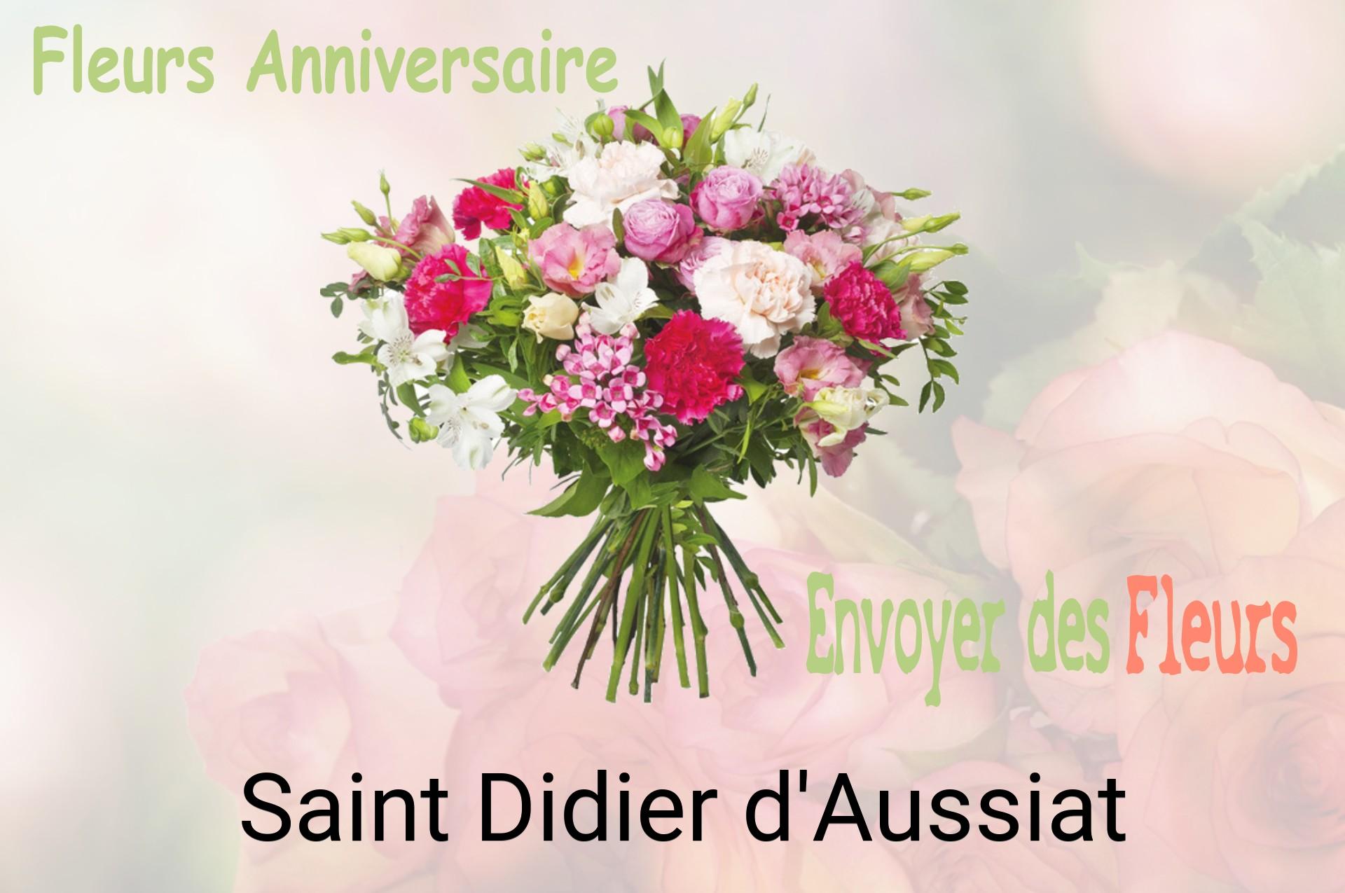 Bouquet de fleurs d’anniversaire livré à Saint-Didier-d'Aussiat